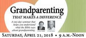 Grandparenting seminar 2018 large banner image