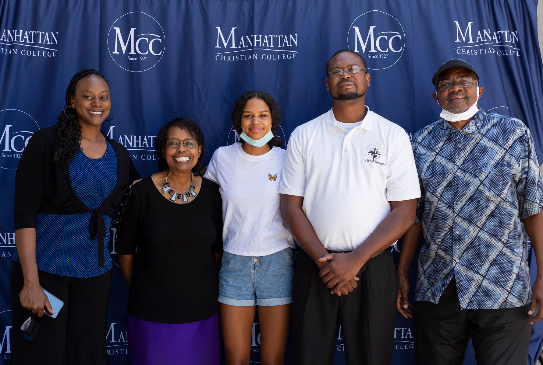 Family at 2020 Graduation Luncheon and Commencement